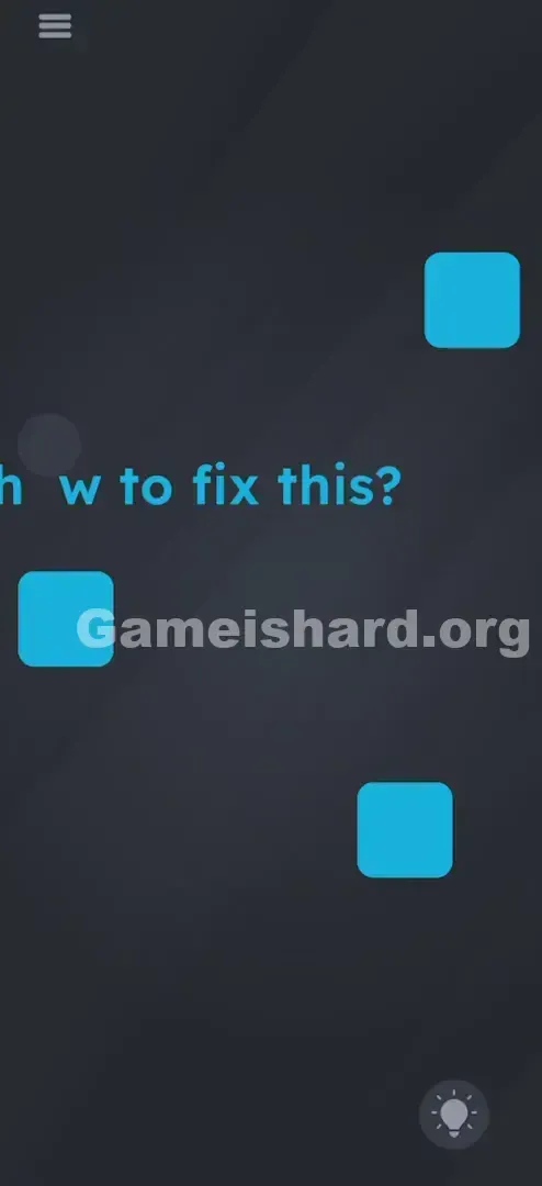 Game Is Hard Level 83 Solution 2